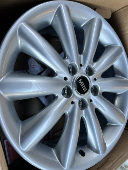 Mini 17x7 Cooper Clubman SILVER Wheel OEM Rim Factory Stock 2002-2014 Mint Set 4